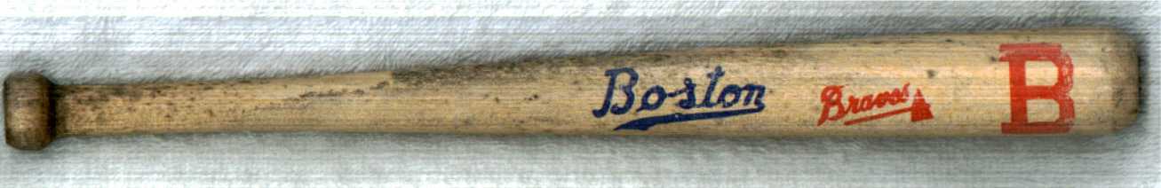 Boston Braves mini-bat